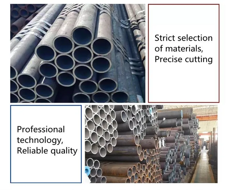 ASTM A106/A53/Spiral/Weld/Seamless/Galvanized/Stainless/Black/Round/Gi Hollow Square Pipes Oil and Gas ERW Carbon Steel Pipe